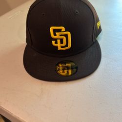 Fitted Padres Brown Hat