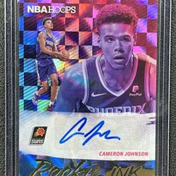 Very Nice Rookie Ink Cameron Johnson Rookie Auto Card In MINT CONDITION 