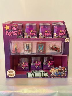 New Mini Bratz Series 1 Flashback Minis Store Display Box Set