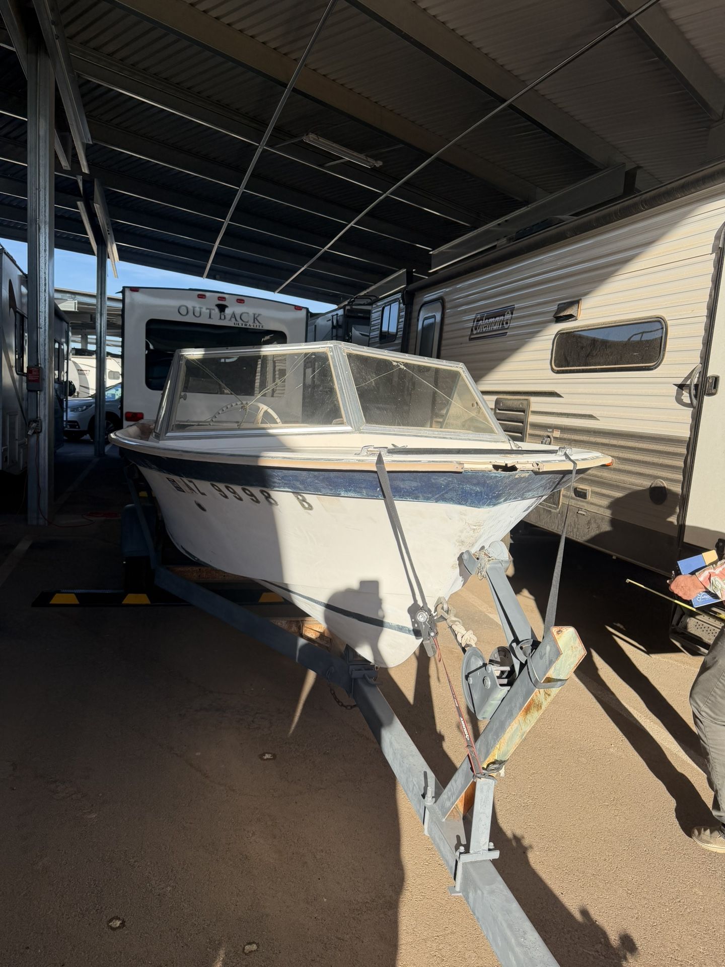 1966 Shore Boat And Trailer