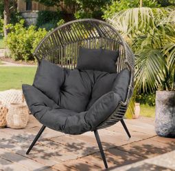 Outdoor Woven PE Wicker Egg Chair 30-S (HN)