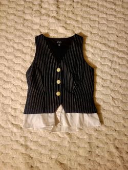 Formal Top ( Black and White)