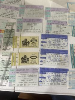 🎟️ Vintage Country Concert Ticket Stubs LOT – 1997–1998 (🔥 Big Names!)