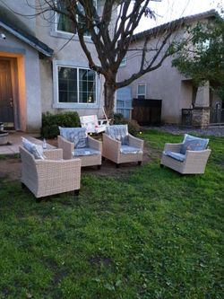 Patio furniture patio chairs outdoor furniture outdoor sofa set ☑️🚎🚚🆕