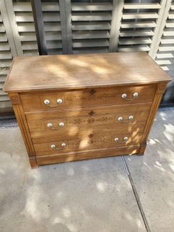 Solid Wood Dresser