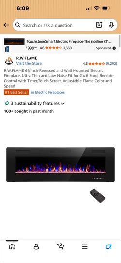 Electric fire place 🔥