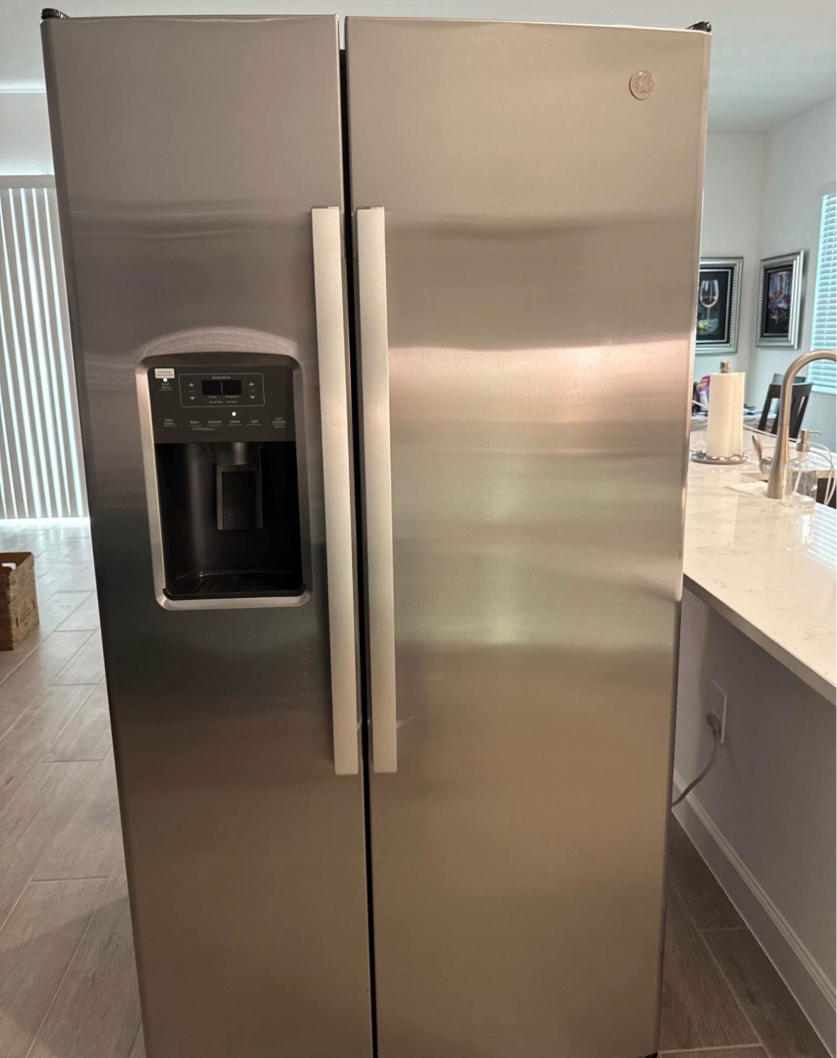 Brand NEW Stainless Steel Side By Side Refrigerator 