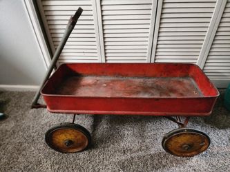 Vintage Red Wagon