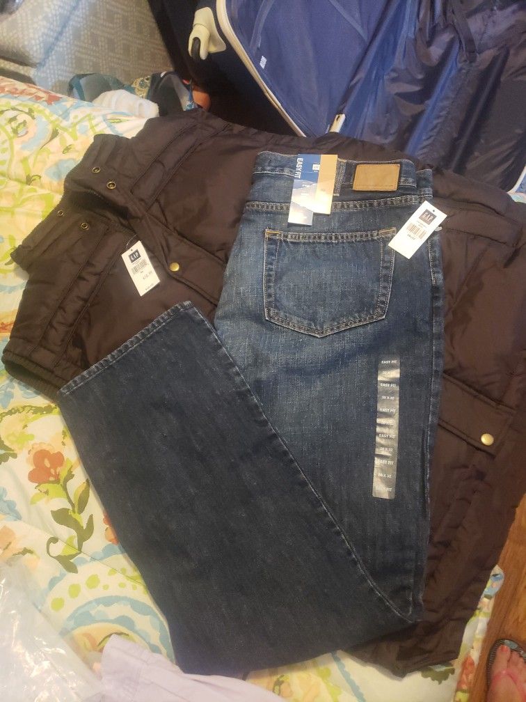 VEST AND DENIM