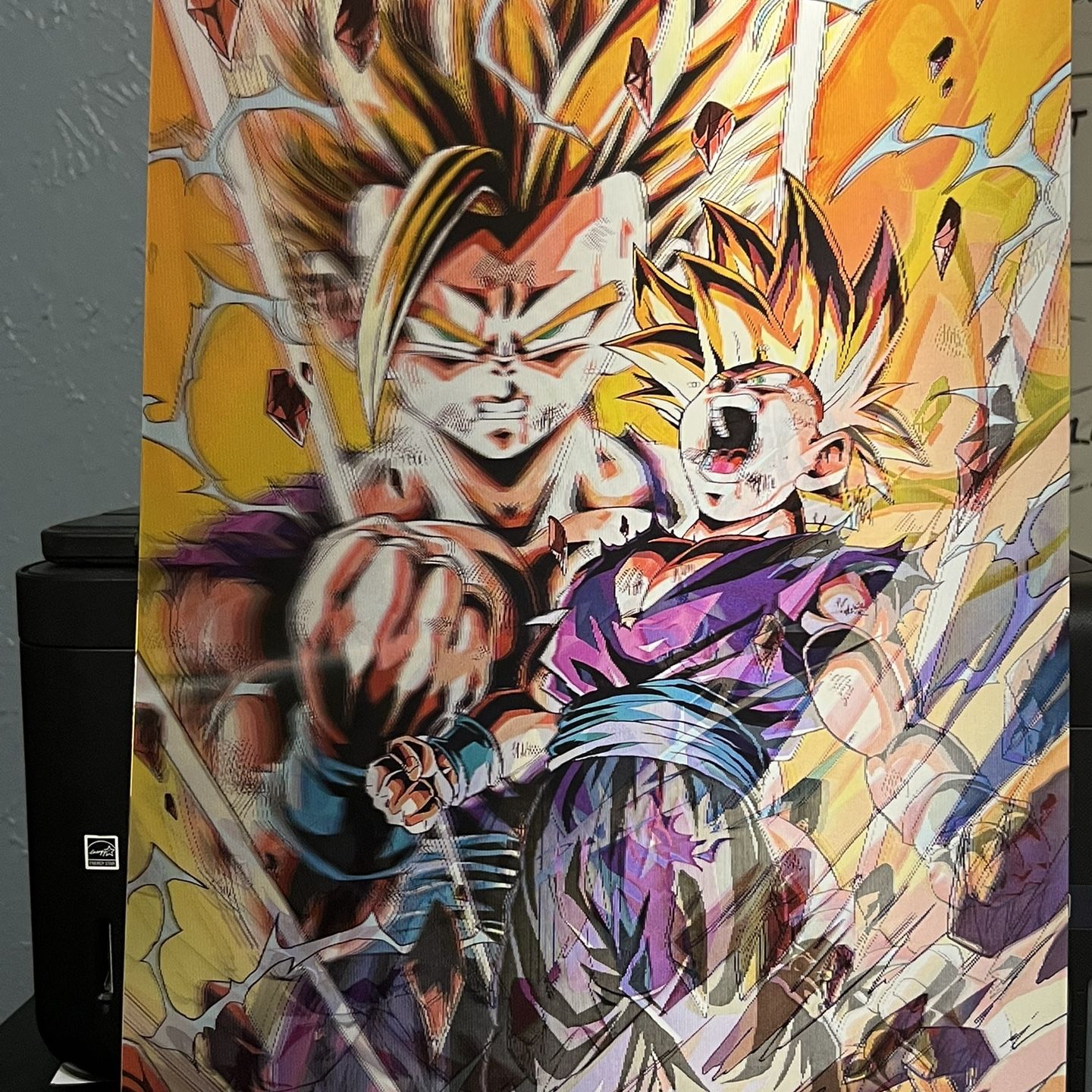 2007 Dragon Ball Z Budokai Tenkaichi 3 Print Ad/Poster Official DBZ Promo  Art