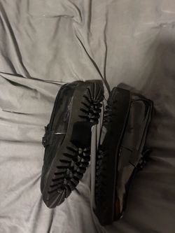 Black Patent Leather Loafers Milano size 13