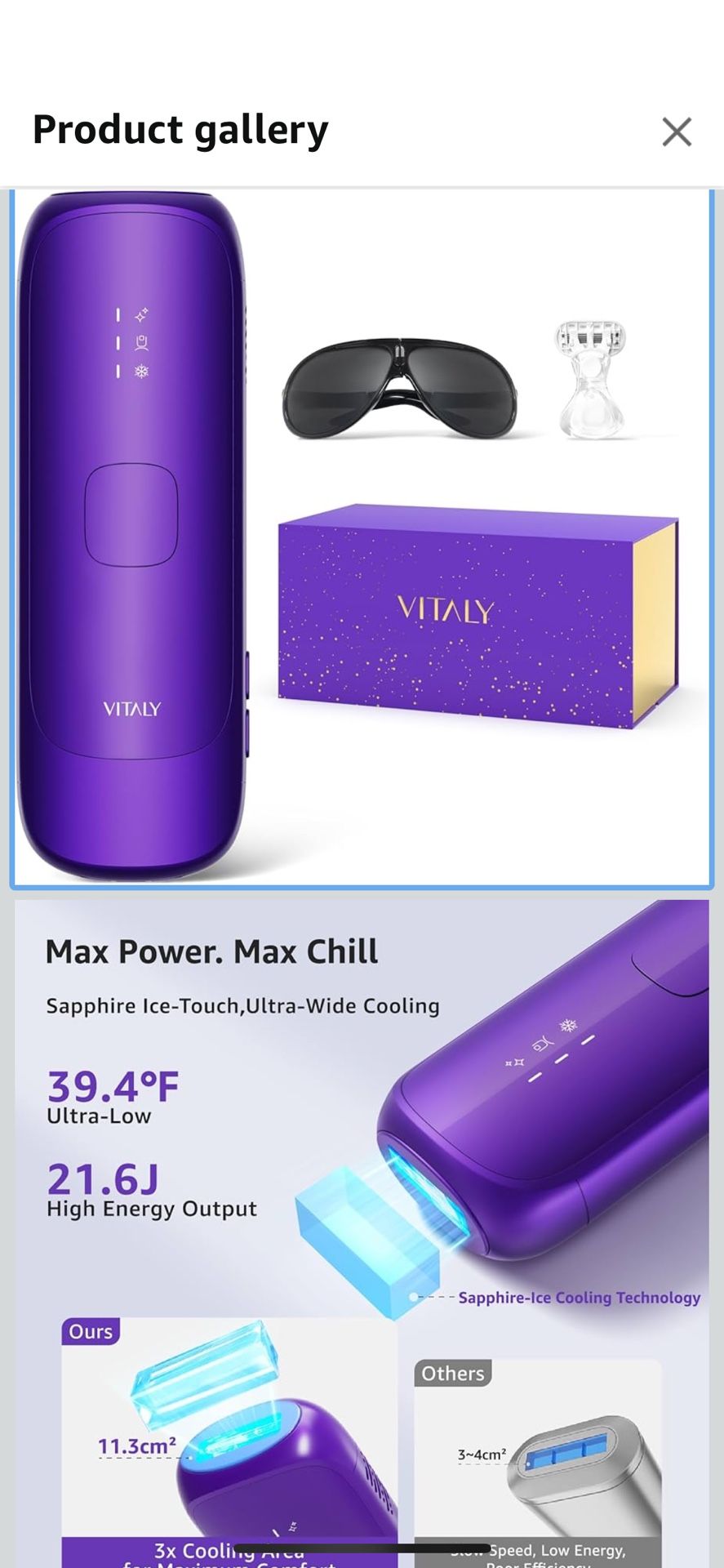 IPL Laser Hair Removal Device For Women Brand New