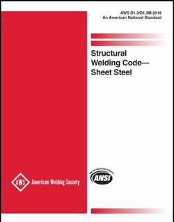 AWS D1.3 Sheet Metal