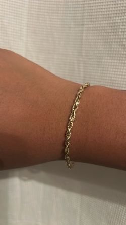 10KT Rope Bracelet!!!