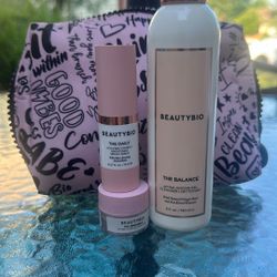 BEAUTY BIO  Only Pay For Cleanser! Bag And Minis FREE