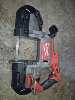 Dip cut 18 volts Milwaukee Fuel Band Saw For Sale Works Strong tool only