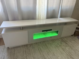 Tv Stand / Built In Electric Fire Place