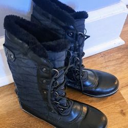 JBU by Jambu Women's Lorna Encore Weather Ready Winter Snow Boots Black 8.5 M 