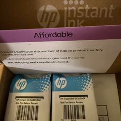 4 HP Ink Cartridges
