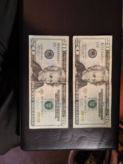 2) $20 Star Notes For Sale / Trade