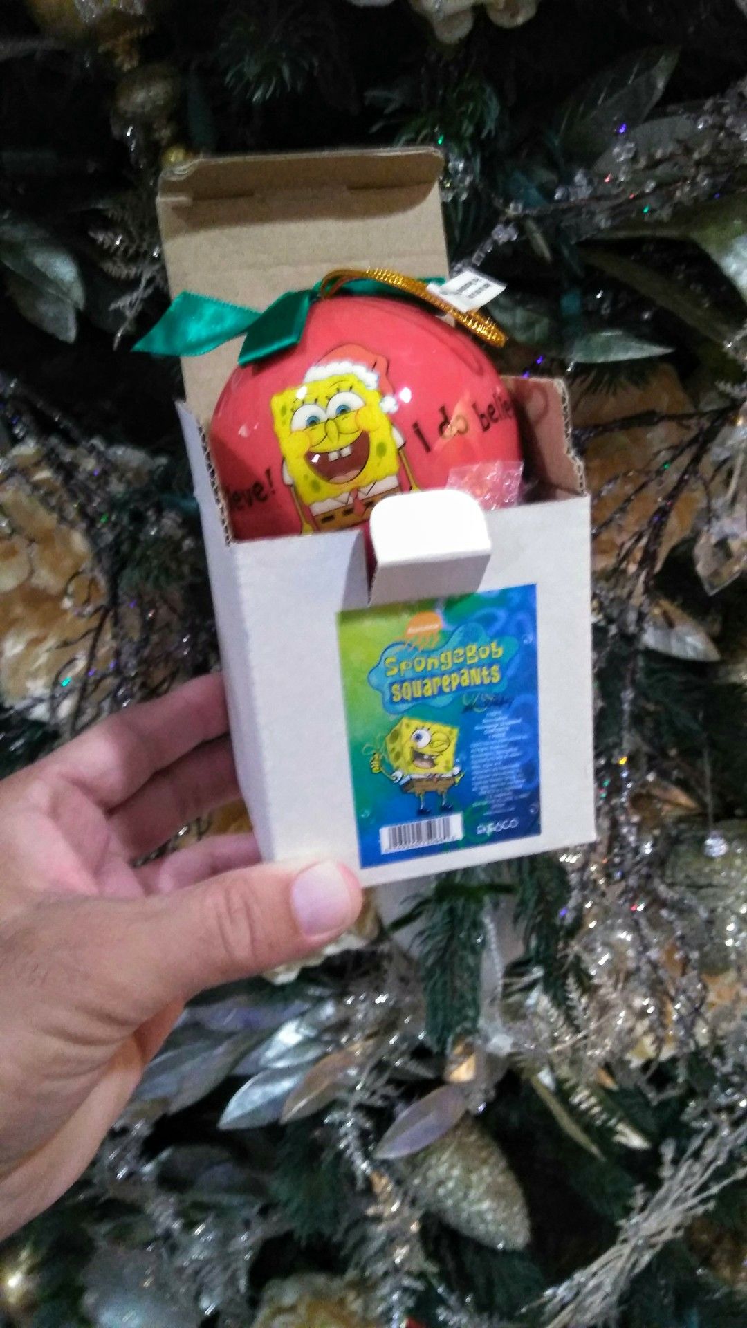 Spongebob Squarepants Xmas Ornament