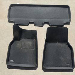 3D Tesla Model Y Floor Mat Set