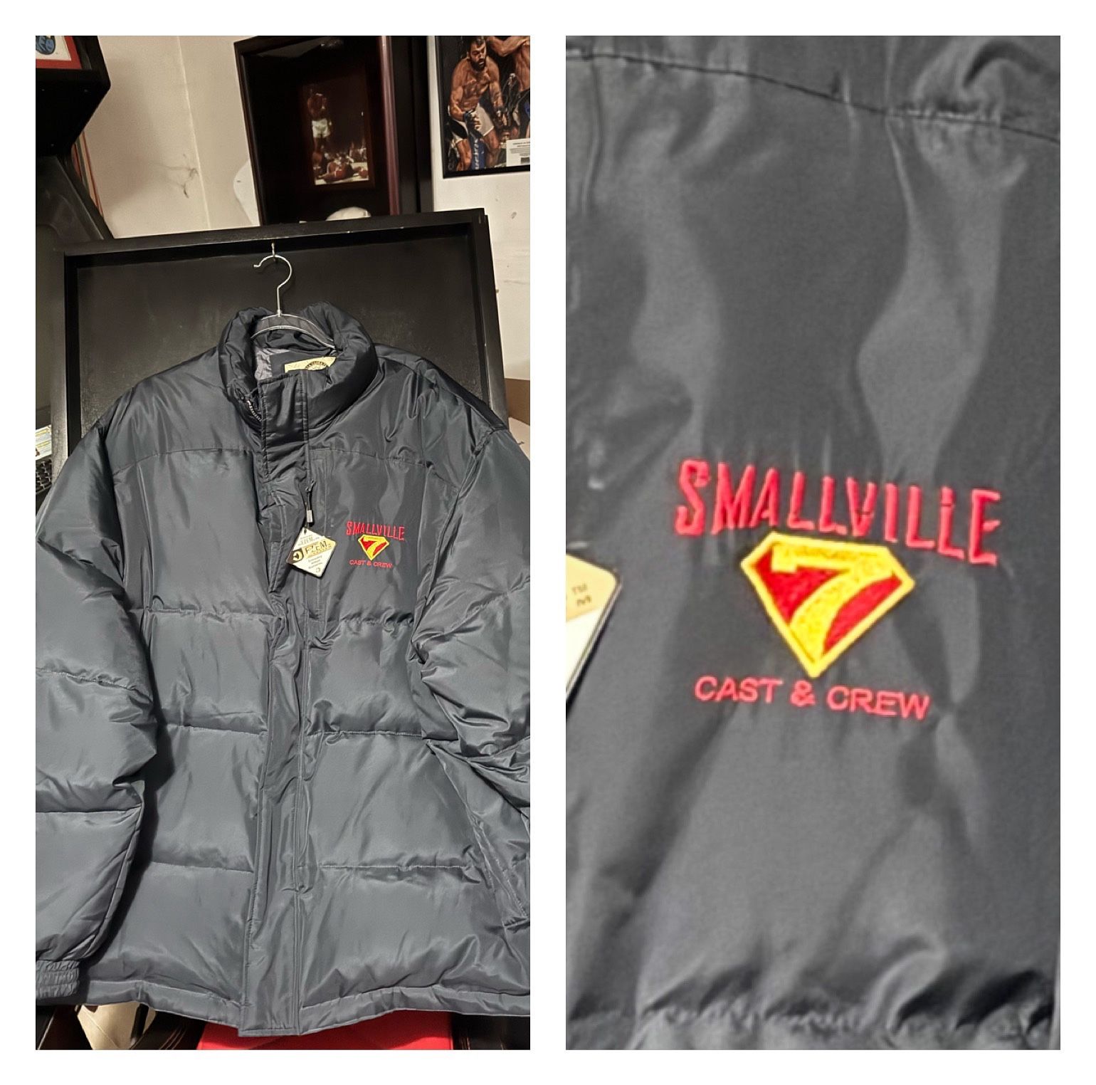 Smallville Jacket Cast and Crew size XXL Limited 🔥 BRAND NEW with Tags