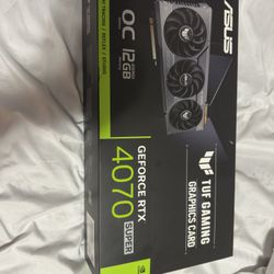 TUF Gaming 4070RTX Super GPU