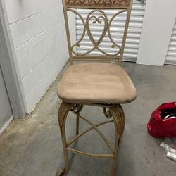 3 Vintage Bar Stools 