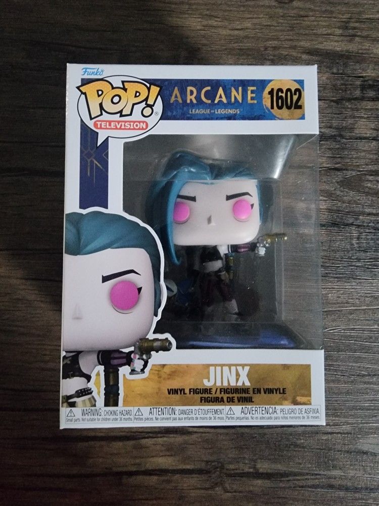 Arcane Jinx Funko Pop