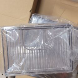 4 Pack Acrylic Storage Boxes