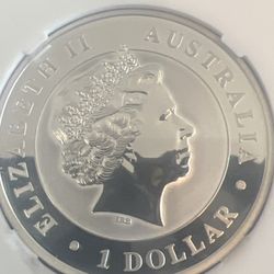 2012 Australia $1 Silver Koala Coin (Elizabeth II):