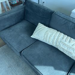 Velvet Three Seat Couch