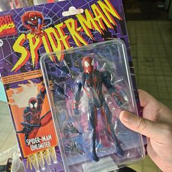 Marvel Legends retro card spiderman