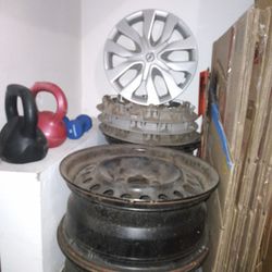 Rims And Caps. 2017 Nissan Rogue
