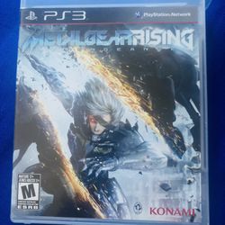 Metal Gear Rising Revengance PS3