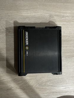 Kicker DX 250.1 Mono Car Audio Subwoofer Amplifier Amp.