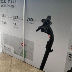 Segway E2 Pro Scooter 