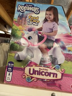 Rideamals Unicorn Juguete para Montar de Kid Trax, 6 Voltios,