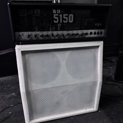 Half Stack Guitar Amp Head And cabinet