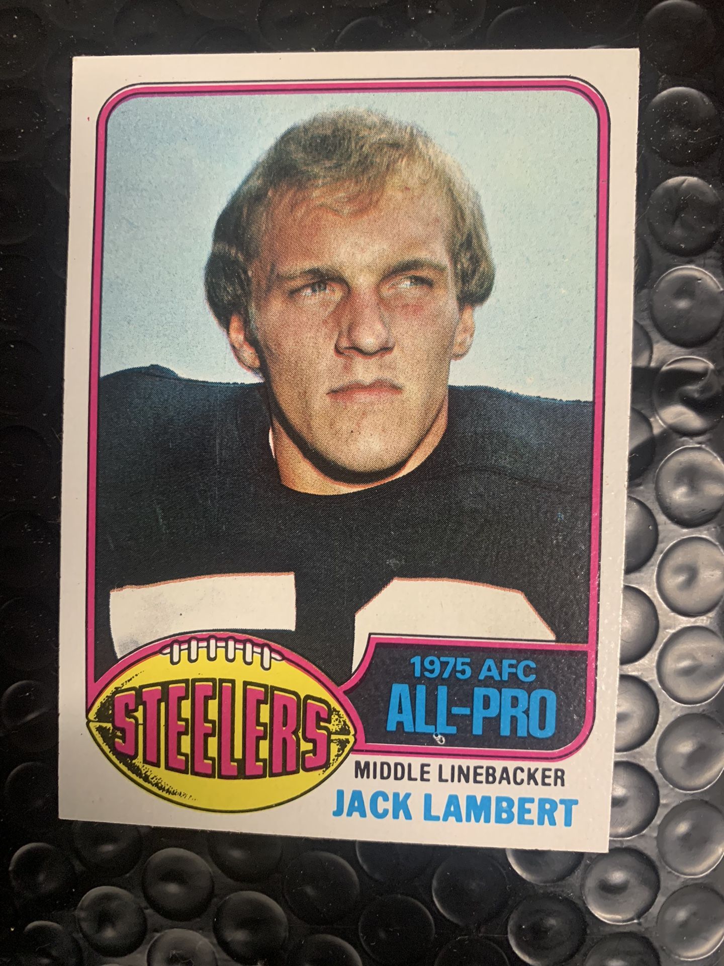 1976 JACK LAMBERT ROOKIE STEELERS 220
