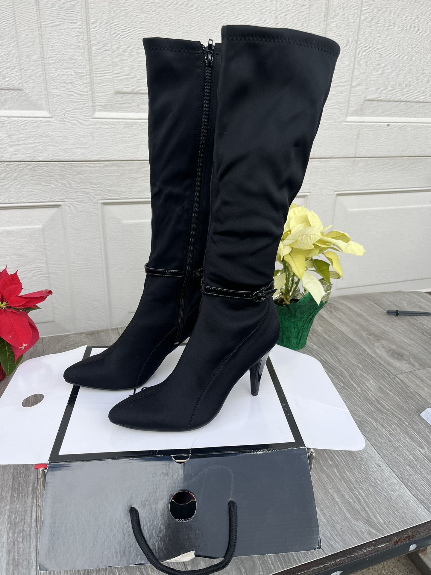 Nine West Black Boots $90