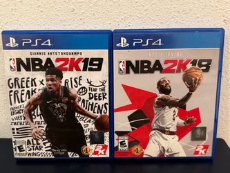 NBA 2K19 & NBA 2K18 PS4 CIB