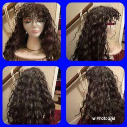 wavy 16”Synthetic wig