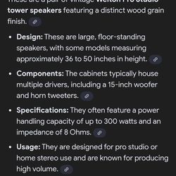 Welton techwood pro studio speakers