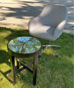 A Chair and a Side Table
