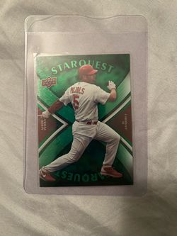 2008 Upper Deck First Edition Albert Pujols StarQuest Green Common Cardinals