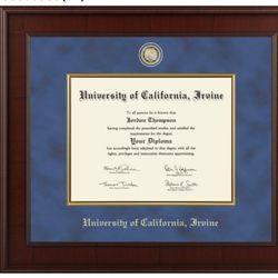 University of California Irvine UCI Presidential Masterpiece Diploma Frame