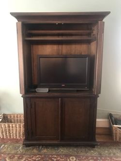 Solid Mahogany Armoire