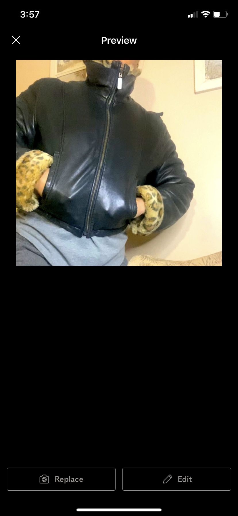 Kenneth Cole Reversible Bomber Jacket